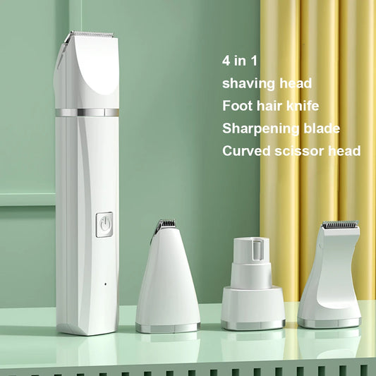 Dog Clipper 3 in 1 Pet Electric Hair Shaver with Cat Nail Grinder Trimmer Dog'S Haircut Grooming Tools Cat Claw Cutter
