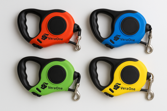 16.5FT Automatic Retractable Dog Leash Pet Collar Automatic Walking Lead Free US